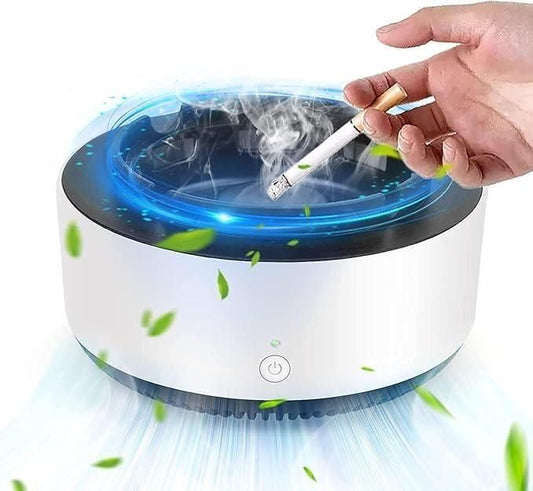 Smokeless Ashtray with Built-In Air Purifier & Vacuum