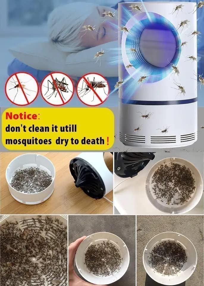 Electric Insect Killer with Suction Trap for Indoor & Outdoor Use